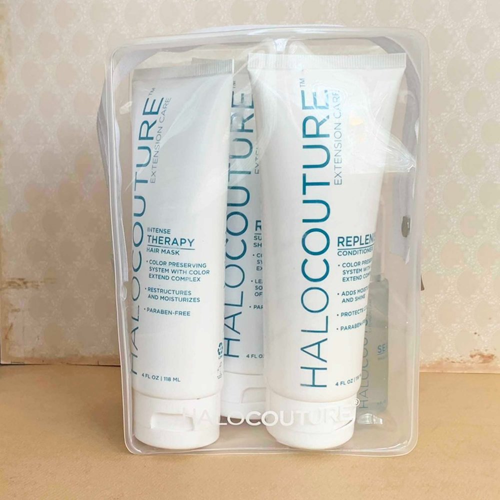 New Halocouture Extentions Halo Shampoo Conditioner Mask Serum Kit
